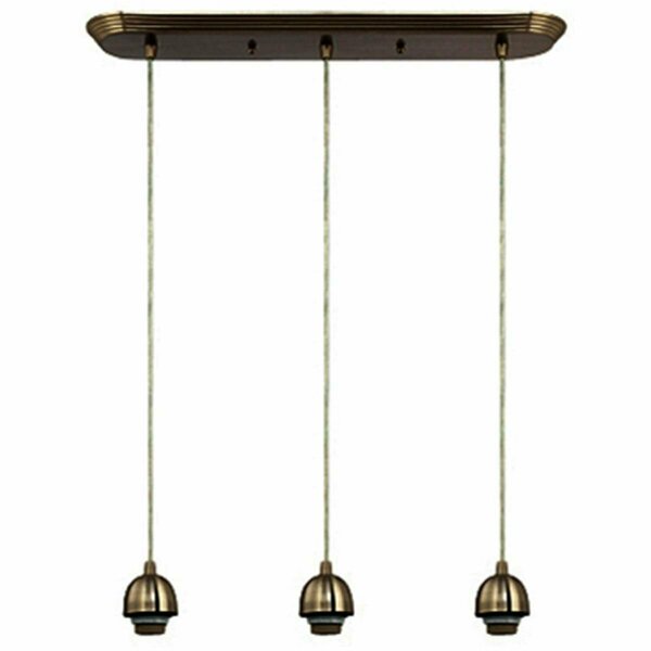 Westinghouse 6301200 3 Light- Adjustable Mini Pendant - Brushed Nickel Finish 142232